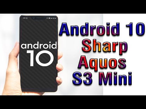 Install Android 10 on Sharp Aquos S3 Mini (AOSP GSI Treble ROM) - How to Guide!