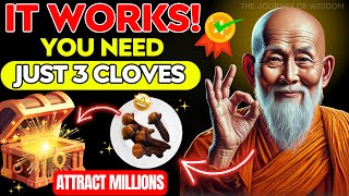 HIDE 3 Cloves in THIS PLACE NOW and the MONEY WILL ARRIVE IN LOADS | Buddhist Teachings