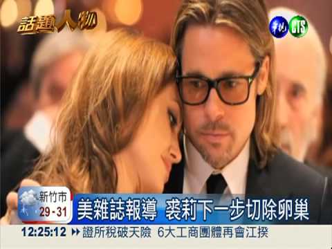 割雙乳防乳癌 裘莉傳再切卵巢