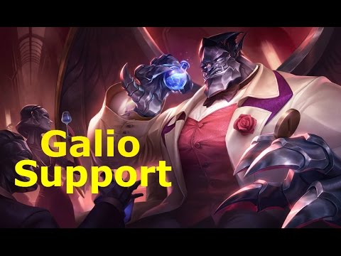 [S5/D1] Debonair Galio Support, Full Game Commentary!
