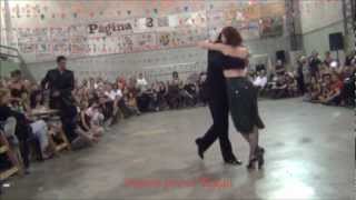 CAMILA STELLA DANELLI BOERO y CARLOS COPELLO bailando RECUERDO en la MILONGA DEL MORAN