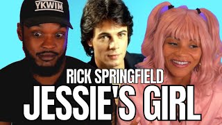 DIRTY!! 🎵 RICK SPRINGFIELD Jessie&#39;s Girl Reaction