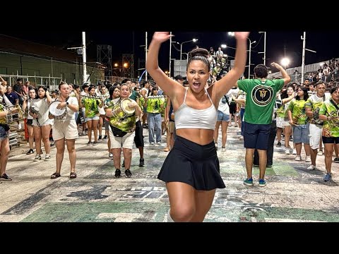 Comparsa Emperatriz 2026 - Ensayo y show de batería TNT y Armonía Emperadora reina Agustina Cardoso