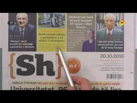 Wake Up, 20 Tetor 2016, Pjesa 1 - Top Channel Albania - Entertainment Show