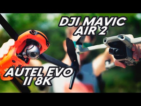 DJI MAVIC AIR 2 VS AUTEL EVO 2 8K WHICH ONE IS BETTER (2020)
