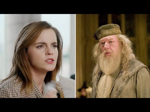 Emma Watson REACTS to Michael Gambon’s Death