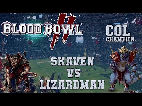 Blood Bowl 2 - Skaven (the Sage) vs Lizardmen - COL_C G11