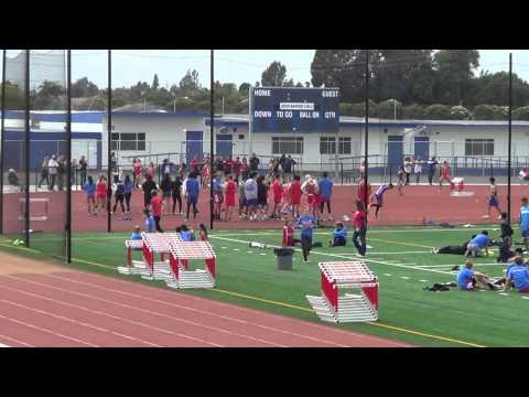FSG 400m vs Fountain Valley 4-22-15 - Los Alamitos Girls