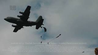 preview picture of video 'Austrian Army (Air Support Brigade)-Paratroopers accident, Zeltweg (01.07.2011.) 1080p'