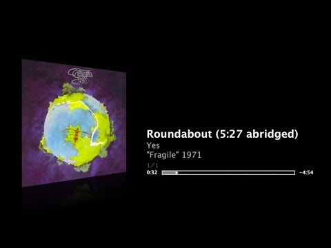 Yes - 5:27 - Roundabout (Short Version) / "Fragile" 1971