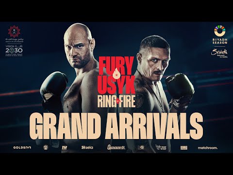 Fury vs Usyk Grand Arrivals LIVE | Historic UNDISPUTED Fight Week Starts HERE! #RiyadhSeason