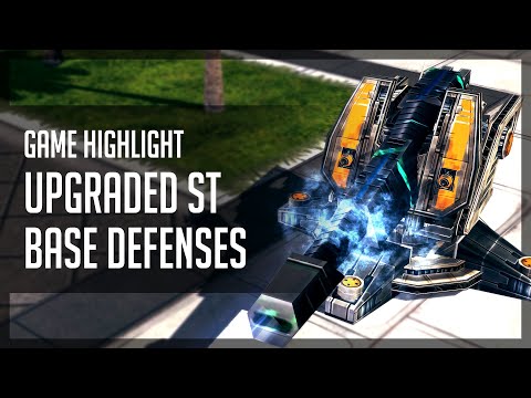 [C&C3: Kane's Wrath] Game Highlight - The New Upgraded Steel Talons Base Defense