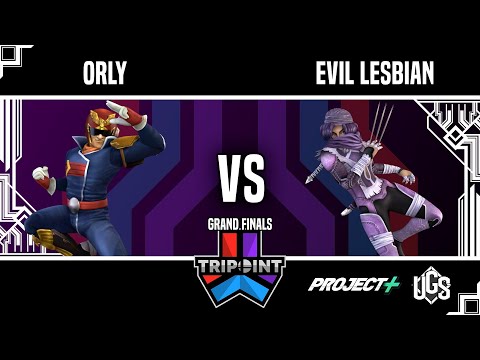 Tripoint Smash 202 - Grand Finals - ORLY(Captain Falcon) Vs. evil lesbian(Sheik)