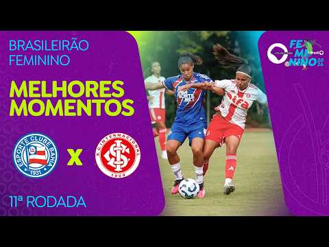 Gols e lances de Bahia x Internacional