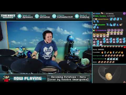 The8BitDrummer // Neru - Potato ni Natte Iku (Omaru Polka cover)