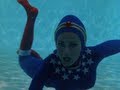 Wonder Woman Diving Underwater Scenes Bermuda Triangle Crisis HD