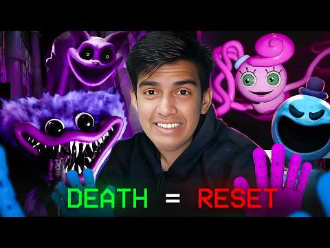Completing All Poppy Playtime Chapters: DEATH = RESTART from CH-1