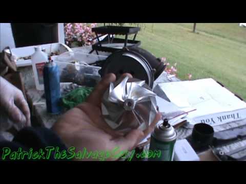 WW2 Turbo Wheel Install on 7.3 PowerStroke Diesel Stock Turbo Housing