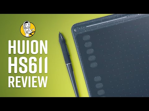 Grafinė planšetė HUION Inspiroy HS611 video