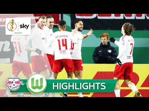 RB Leipzig - VfL Wolfsburg 1:0 | Highlights - DFB-Pokal 2018/19 | Achtelfinale