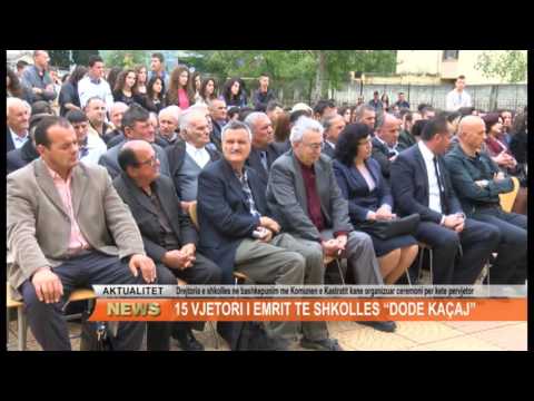 15 VJETORI I EMRIT TE SHKOLLES ""DODE KAÇAJ""