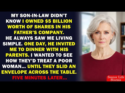 I Never Told My Son-in-Law I’m the Anonymous Investor Holding $5B in Shares of His Father’s Company