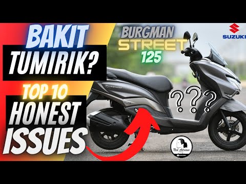 Top 10 Honest Cons of Suzuki Burgman Street 125