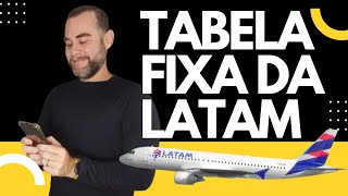 TABELA FIXA LATAM! PASSO A PASSO! Como Funciona? COMO ACHAR PASSAGENS BARATAS!