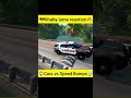 Khaby Lame React On Police Car Vs Speed Bumps Shorts​ Khabylame​