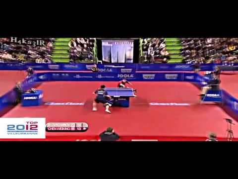 Dimitrij Ovtcharov Vs Chen Weixing   Semi Final Europe Top 12 , 2012]
