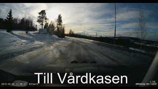 preview picture of video 'Härnösand 2015-02-09 Till Vårdkasen'