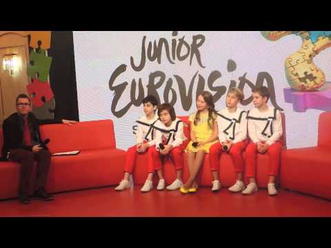 Russia - Dayana Kirillova (Press Conference) JESC 2013