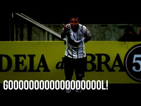 Corinthians 1x0 Atl�tico-MG - Petros chega de tr�s e faz o gol da partida