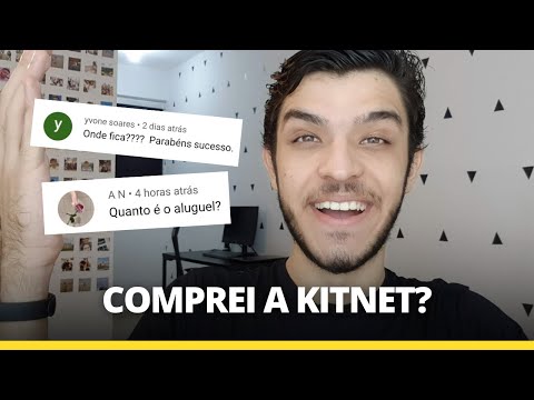 RESPONDENDO PERGUNTAS SOBRE A KITNET | Vinicius Codes
