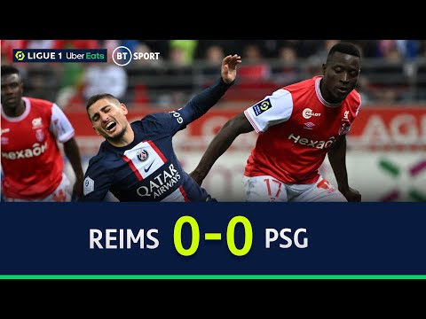 Reims v PSG (0-0) | Reims frustrate 10-man PSG | Ligue 1 Highlights