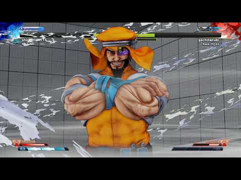 SFV~ Blanka (shinobism114) vs. Rashid (gachitanuki) HD