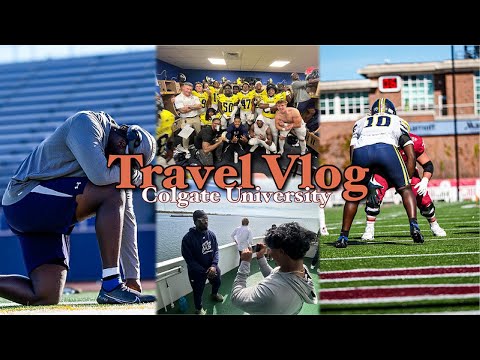 D1 Football Road Trip To Colgate University