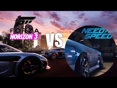 Top 3 Differences with Forza Horizon 3 and Need for Speed 2015