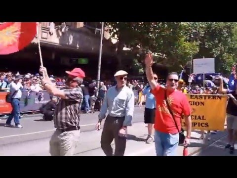 Makedoncite na paradata na denot na Avstralija vo Melburn 2016