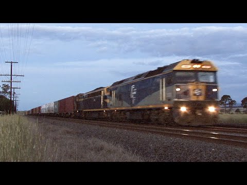 A December Evening at Donnybrook: Australian Trains