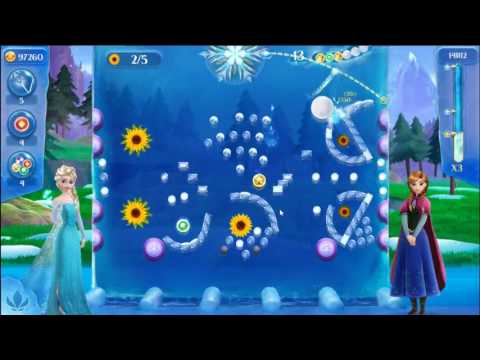 Frozen Free Fall: Icy Shot Level 167 - NO BOOSTERS ☃☃☃