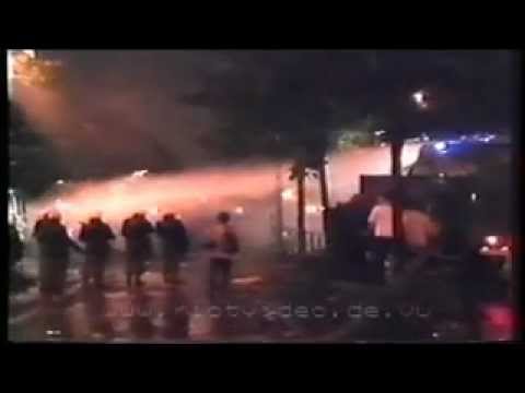 Euro 1996, German Hooligans against after win against England
