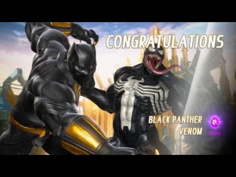 WAKANDA FOREVER!!!! Marvel vs Capcom Infinite Black Panther/Venom