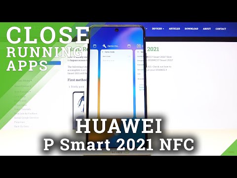 How to Deactivate Running Apps in HUAWEI P Smart 2021 NFC – Turn Off Background Applications