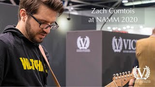 Video thumbnail for Zach Comtois tries out the VC35 Deluxe at NAMM 2020 by Victory Amplifiers