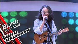 Khine - Can&#39;t Take My Eyes Off You (Frankie Valli) | Blind Audition - The Voice Myanmar 2019