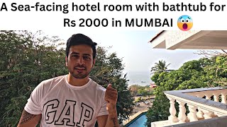 Sea Facing hotel room in Mumbai at Rs 2000 with Bathtub