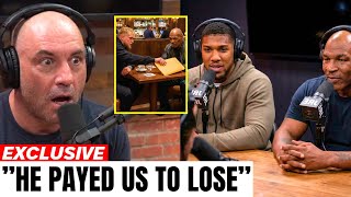 Download lagu Joe Rogan Shocked After Mike Tyson And Anthony Joshua Expose Jake Paul For Bribing Them!! mp3