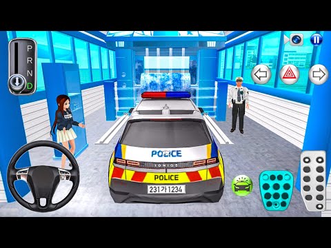 New Real Cop Cars Car Wash Driving Simulator - Police Car Driving 3D Driving Class - Android Game