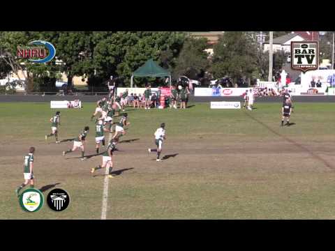 2015 NHRU Round 12 Premier 2 Highlights - Merewether Carlton v Maitland